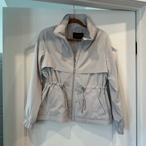 Banana Republic Women's Light Gray Utility Jacket